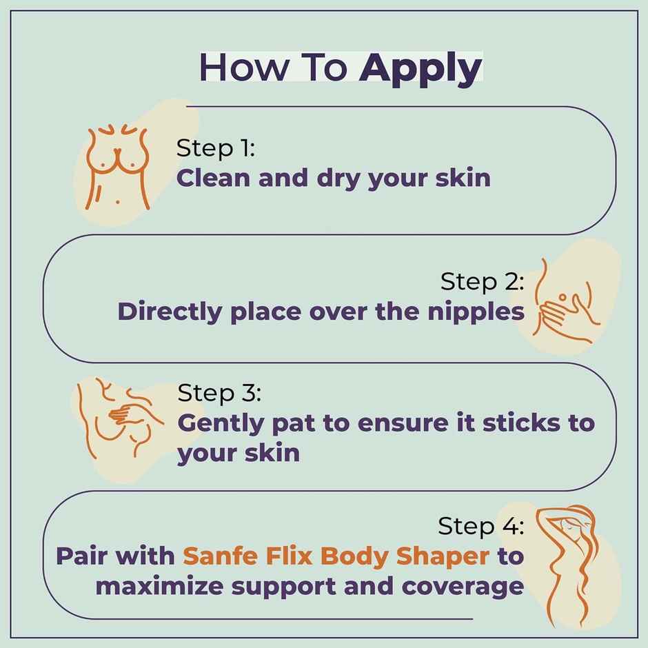 Sanfe Flix Reusable Silicone Nipple Cover