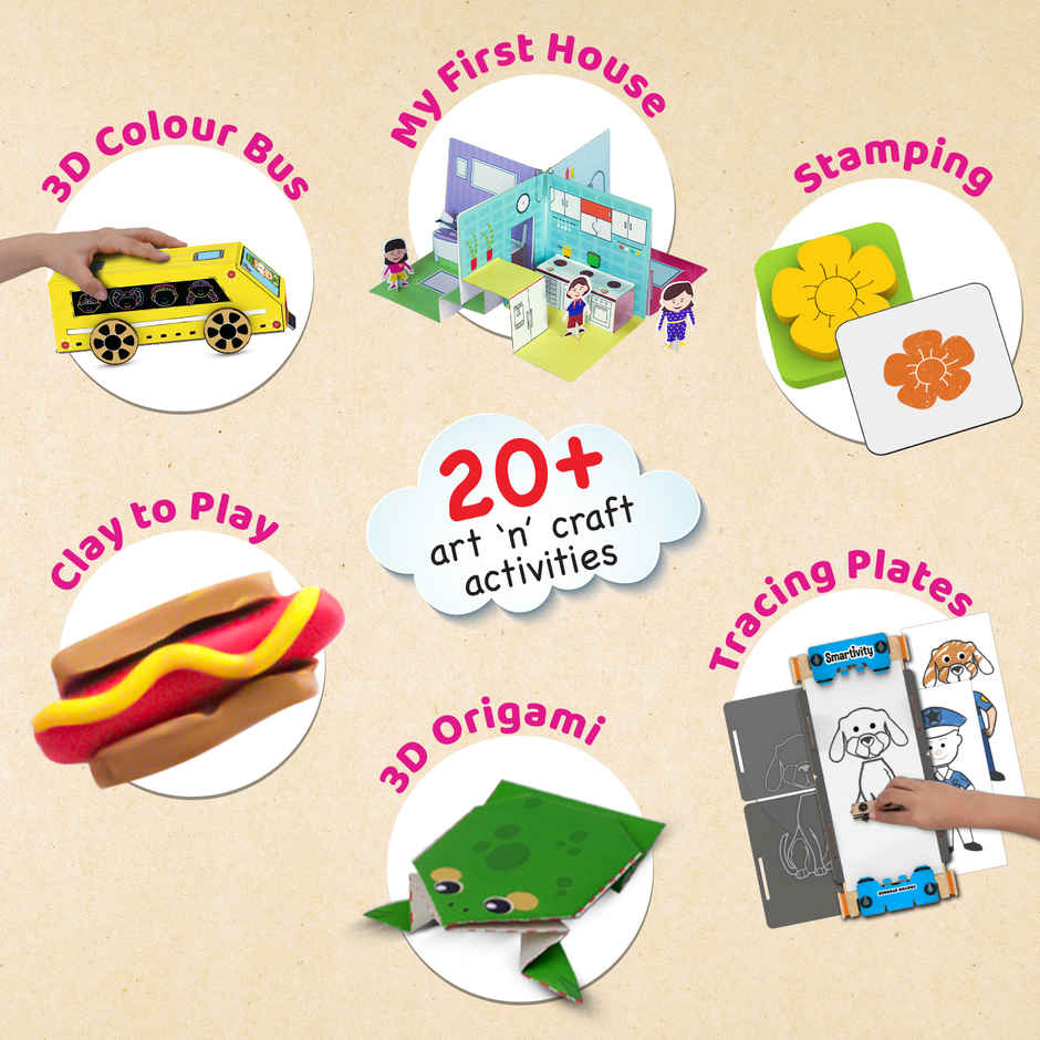 Smartivity Science Experiment Kit for 4 to 8-Year-Old Kids, 50+ Magical Science Experiments