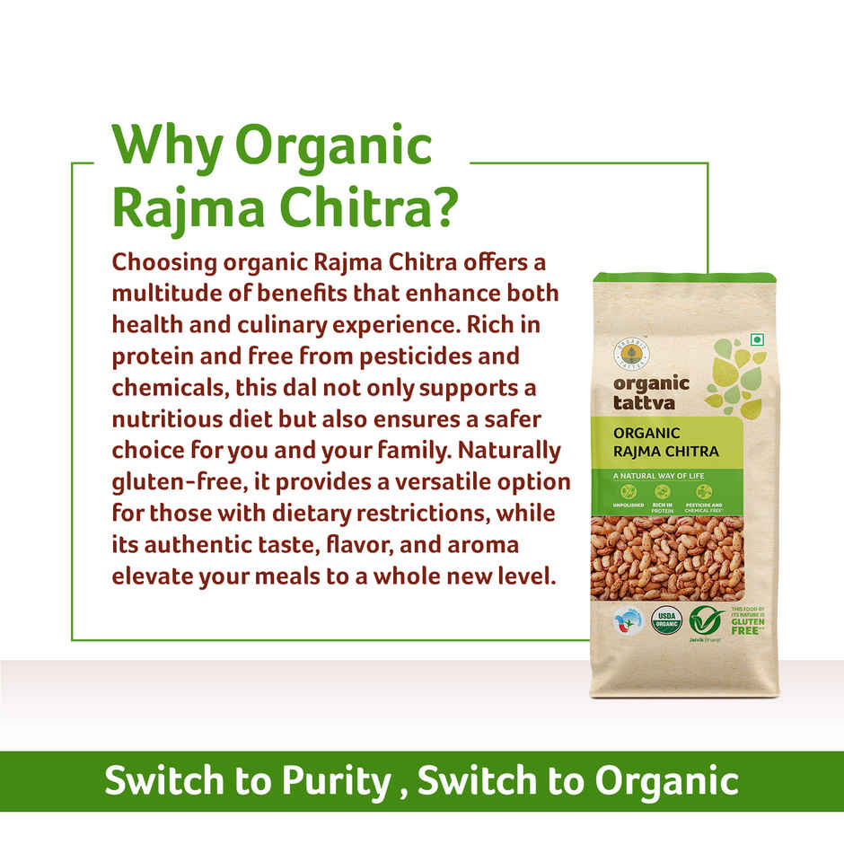 Organic Tattva Rajma Chitra