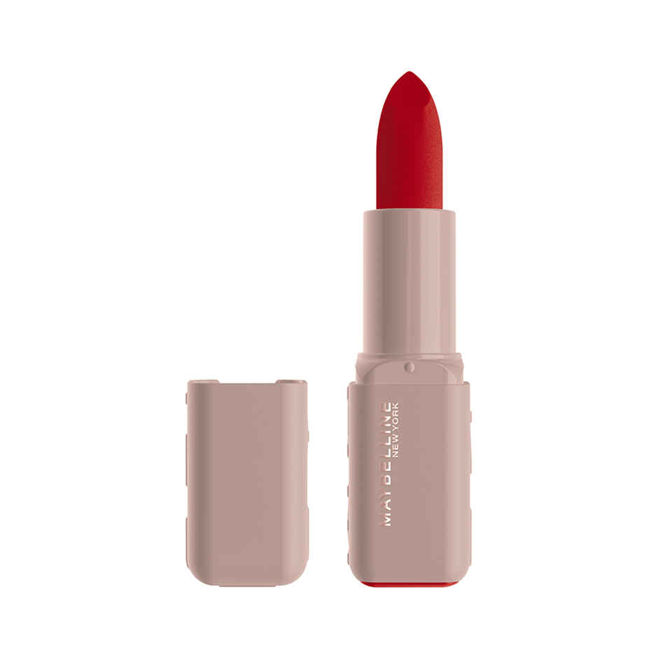 Maybelline New York Serum Lipstick (Matte) 8HR Hydrated Color, Red - 004 Wild Card