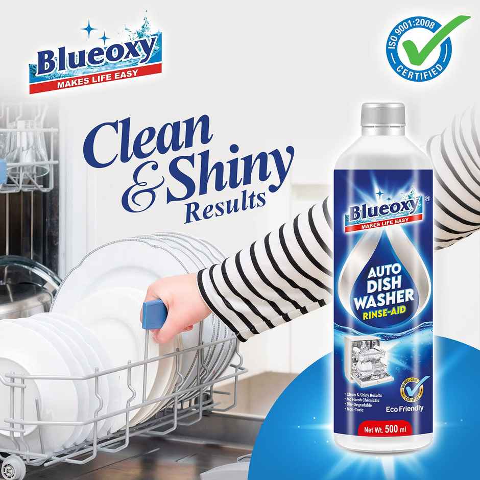 Blueoxy Auto Dishwasher Rinse Aid Liquid