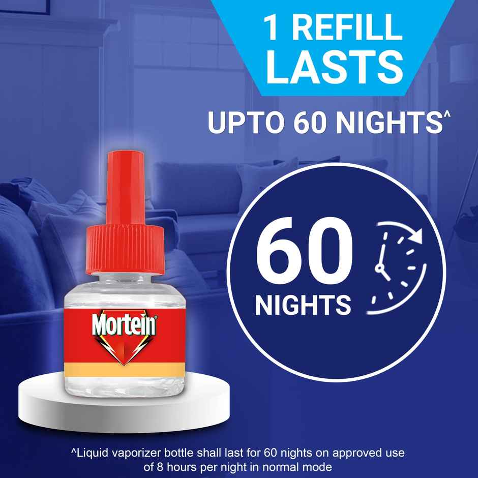Mortein Insta5 Mosquito Repellent Machine(45ml) & Mortein Smartplus Mosquito Repellent Refill B2G1(105ml) Combo