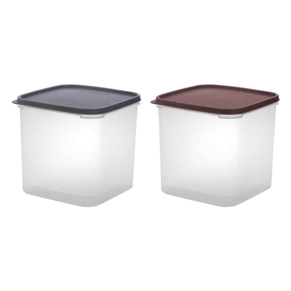 Joyo Fresherware Plastic Storage Container with Airtight Lid Kitchen Organizers- 4.5 ltr-Assorted