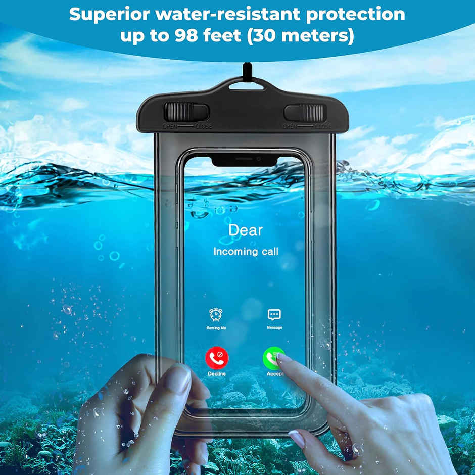 Kwine Case Universal Multicolor Waterproof Mobile Pouch Cover for iPhone | Samsung