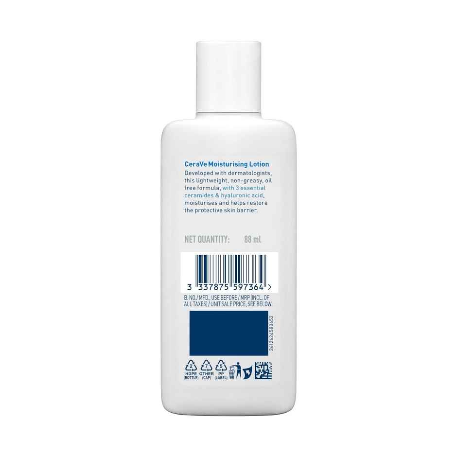 CeraVe Moisturizing Lotion for Normal to Dry Skin with Ceramides & Hyaluronic Acid