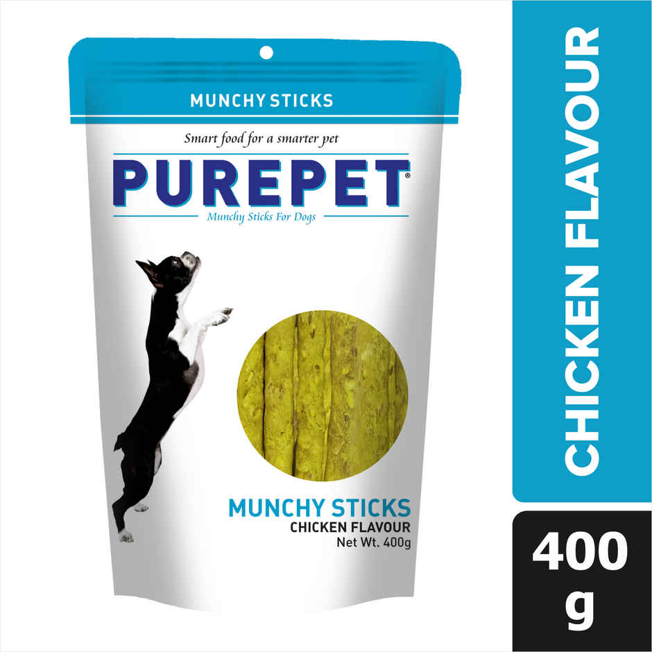 Purepet Munchy Sticks, Chicken Flavour, Dog Treats