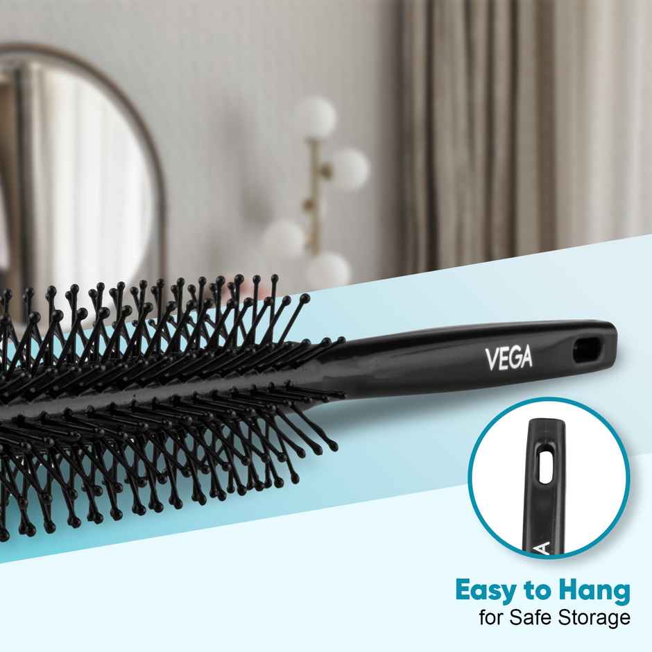 VEGA Round Hair Brush for Men and Women | R3-RB