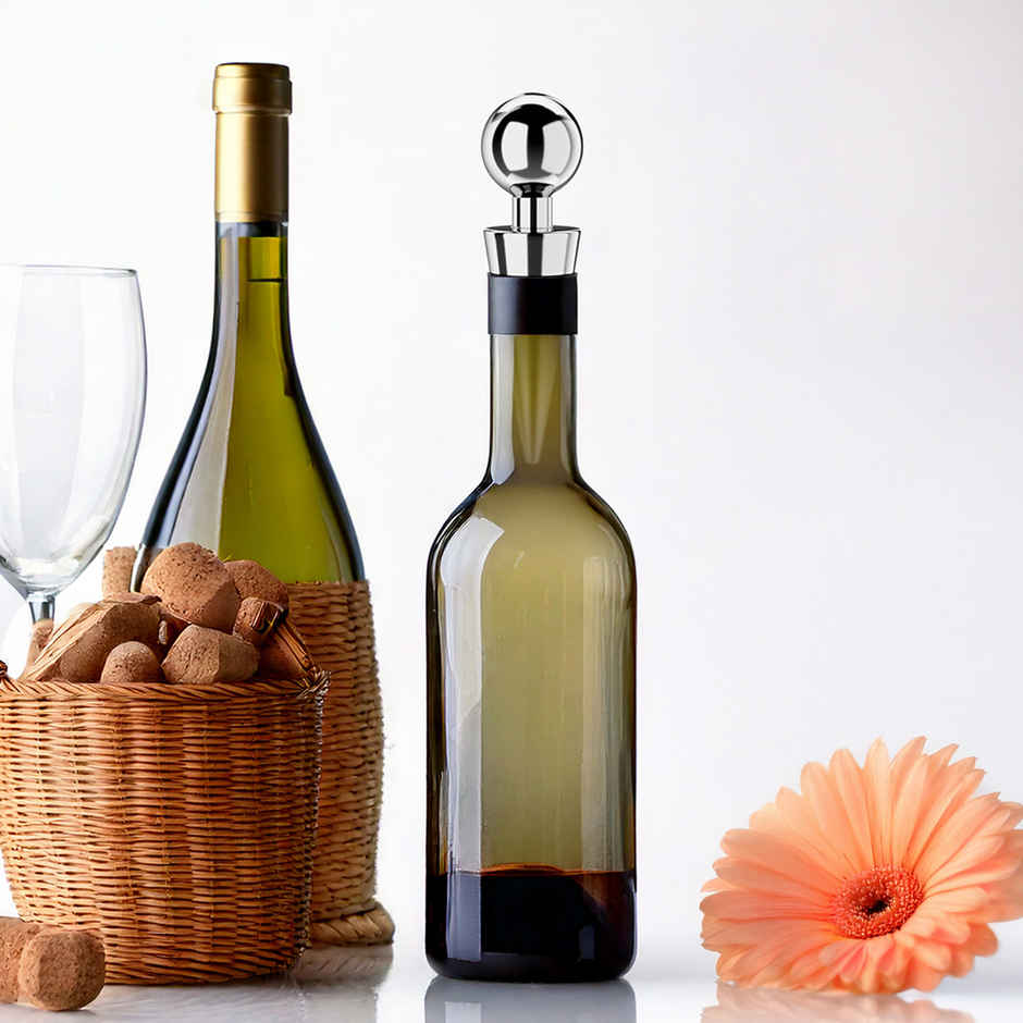 Stainless Steel Bottle Stopper for Wine Combo