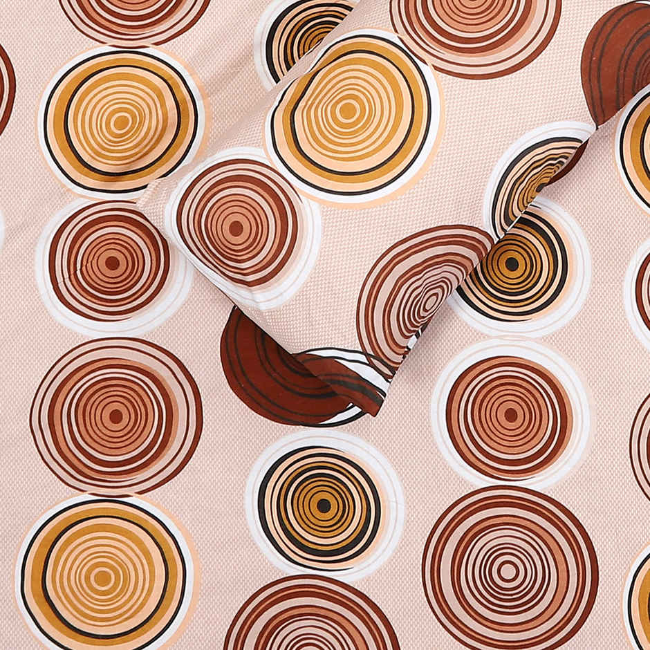 Status Micro King Size Double Abstract Bedsheet | Assorted | 87 x 94 in