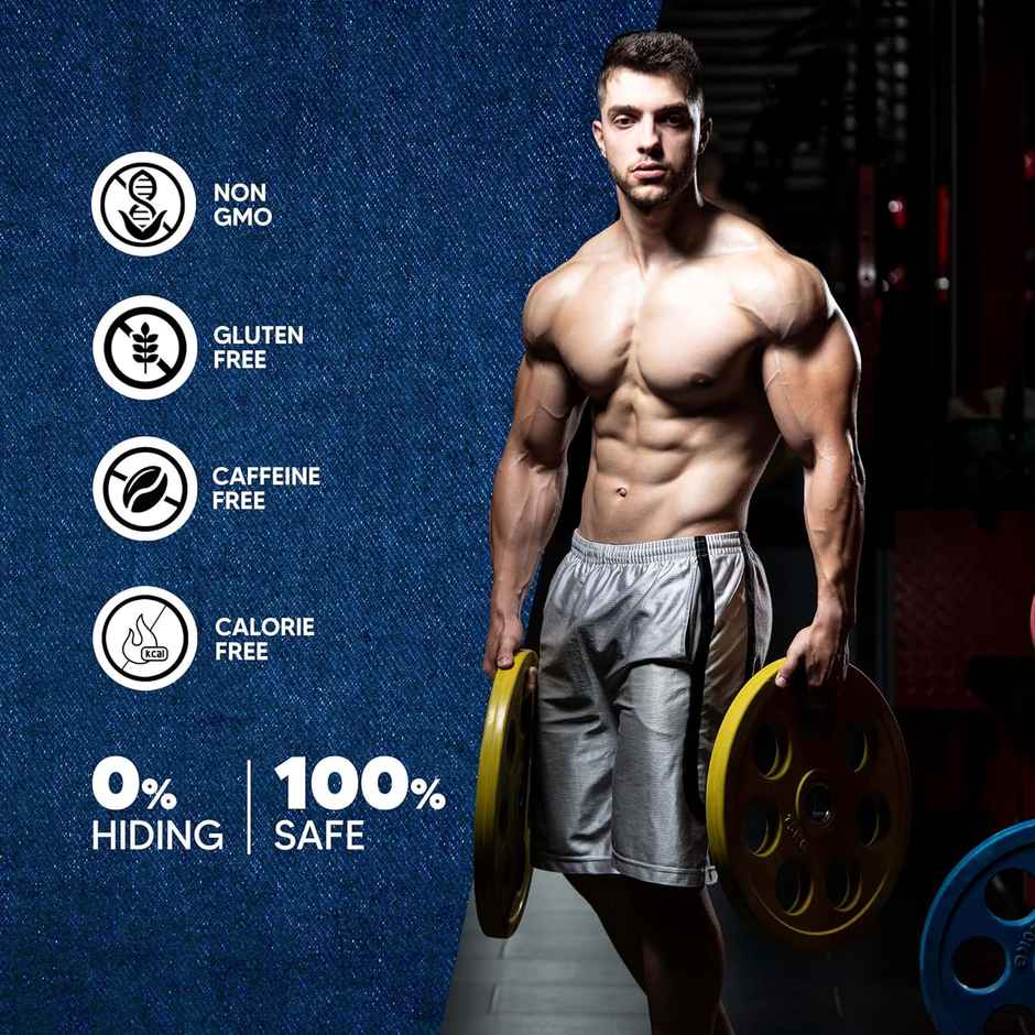 AS-IT-IS ATOM Creatine Monohydrate - 32 Servings Enhances Performance Blue Razz