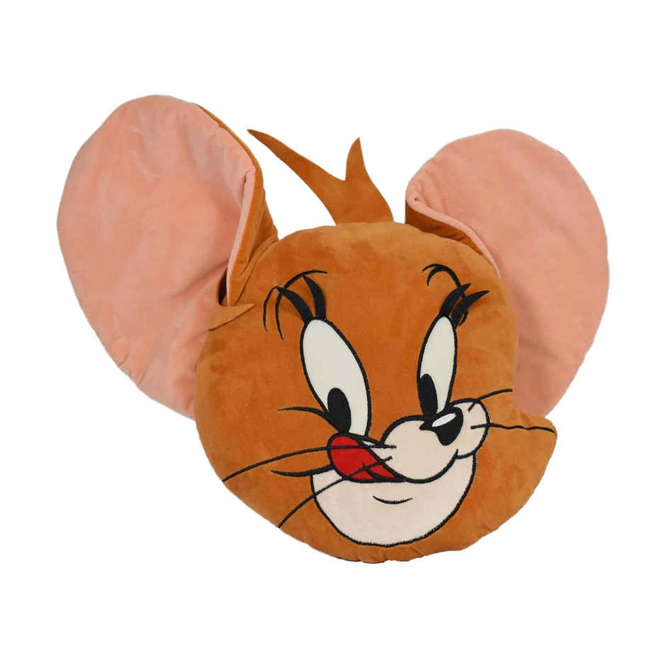 Mirada 42Cm Jerry Cushion Soft Toy - Brown