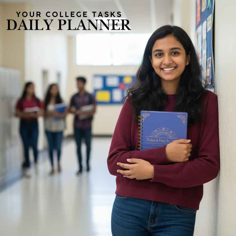 DRAWGUUD Undated Daily Planner Schedule To Do List Notebook | Daily Life Organizers Journal