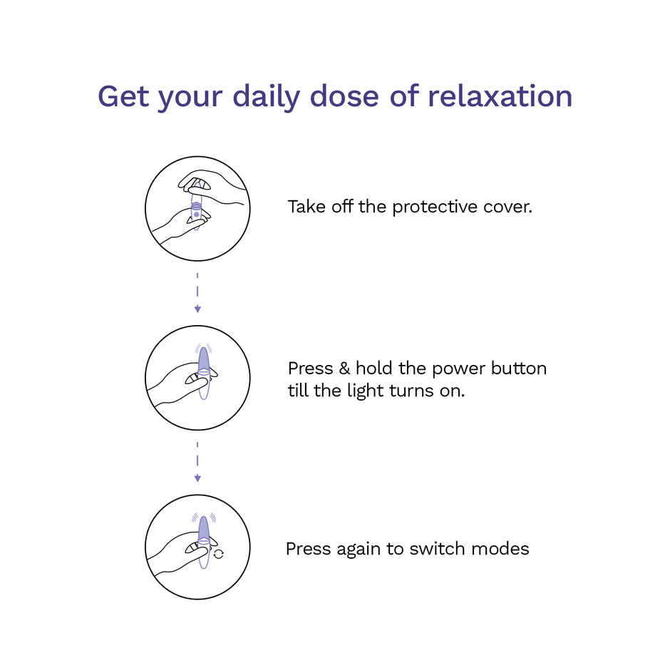 Domina by Pee Safe Handheld Full Body Massager