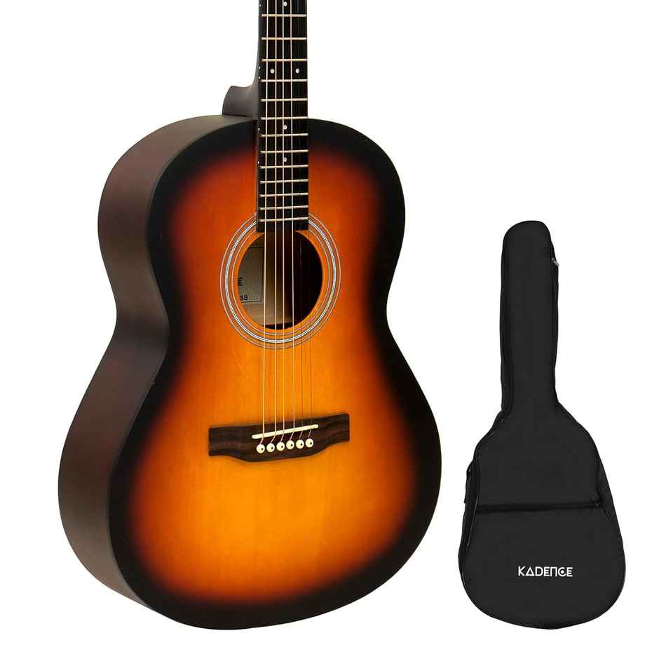 Kadence BB01 Dreadnought Acoustic Guitar with Free Online Learning Course - Sunburst