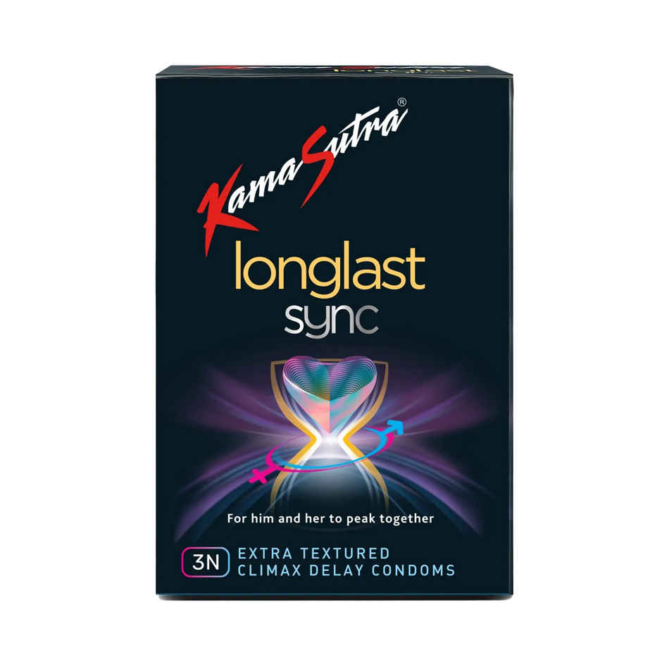 Kamasutra Longlast Sync Condoms For Men