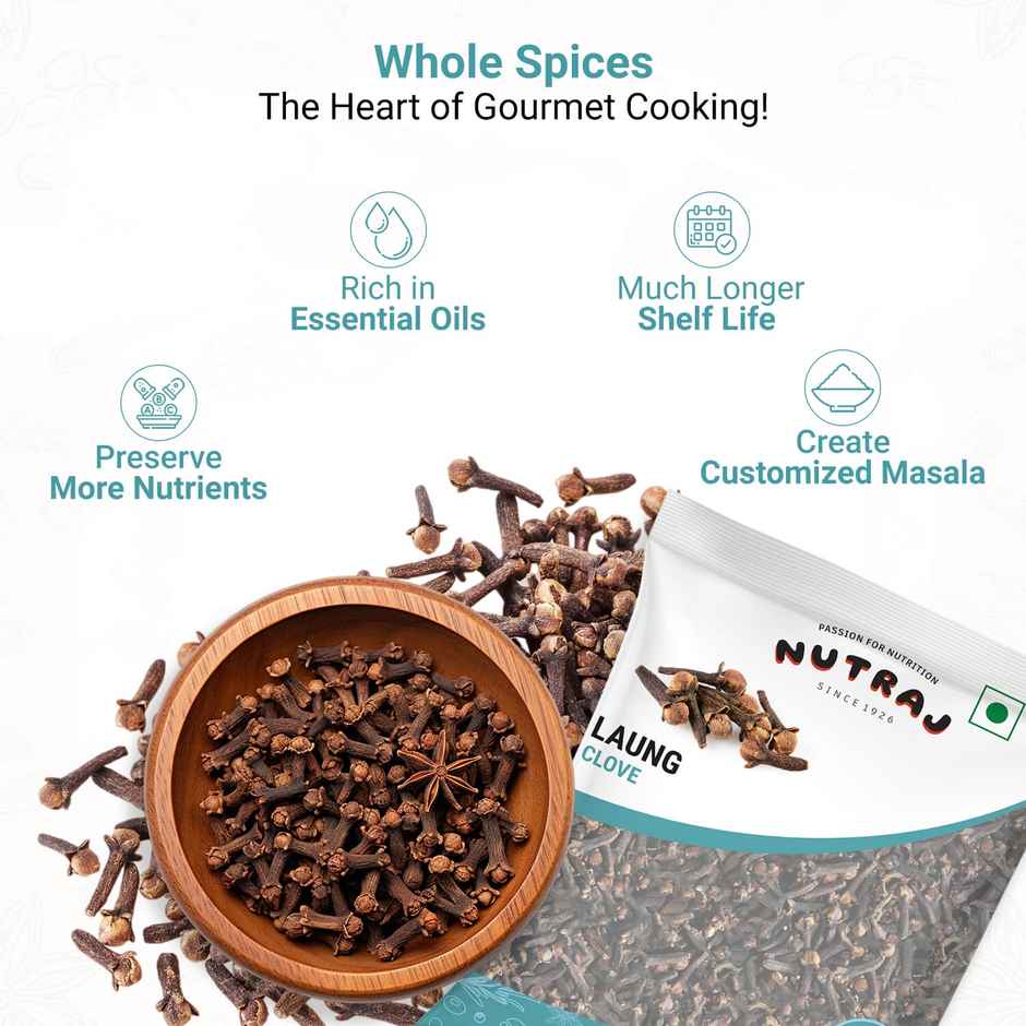 Nutraj Classic Laung (Clove / Lavang) - Pouch Combo 