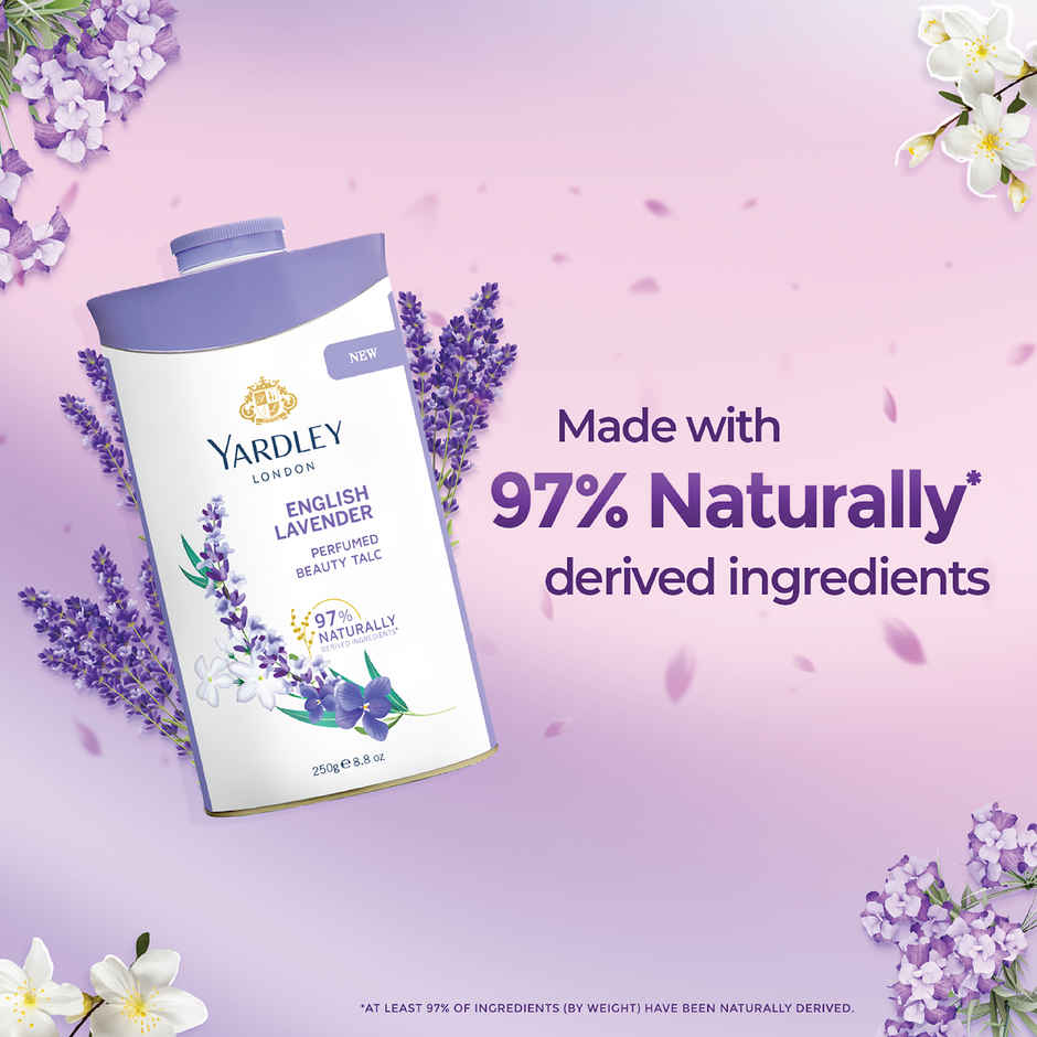 Yardley London English Lavender Perfumed Talcum Powder For Women