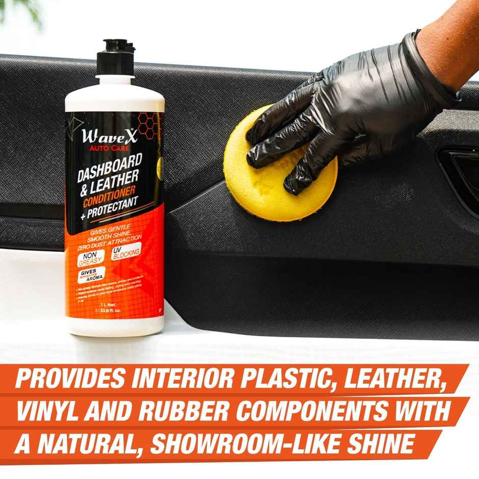 Wavex Leather Conditioner and Protectant for Car Dashboard Polish