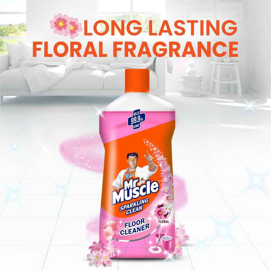Mr. Muscle Floral Floor Cleaner
