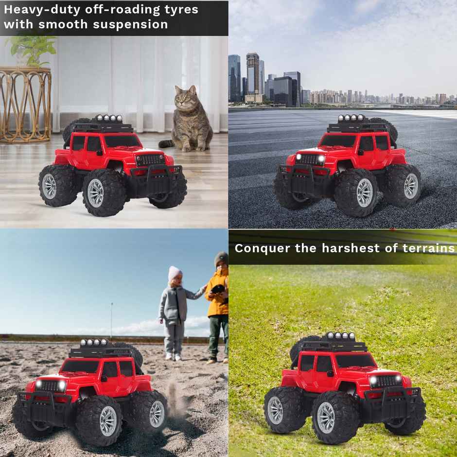 Frendo Off Roader Monster Rc Car | Jeep Red