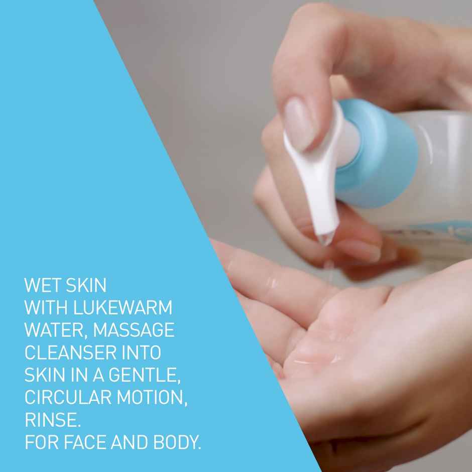 CeraVe Smoothing Cleanser | Dry, Rough & Bumpy Skin | Face Wash With Salicylic Acid & Ceramides