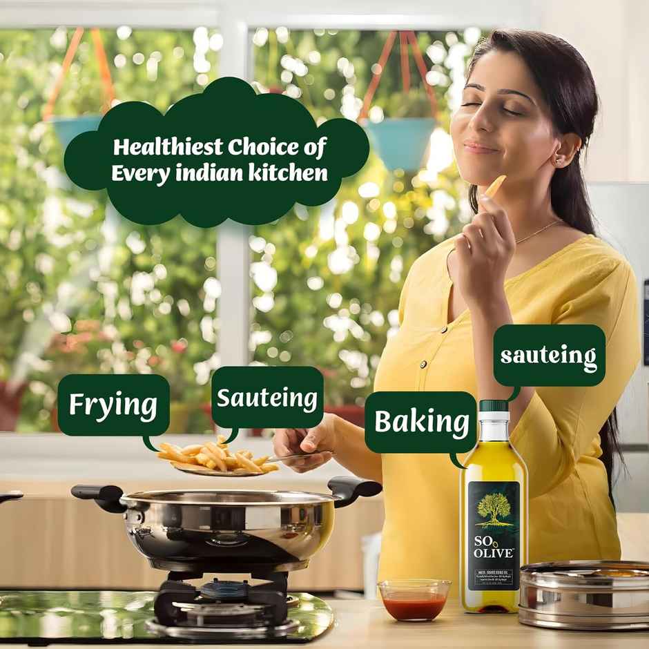 Jivo So-Olive Blend Of Rice Bran and Olive Oil