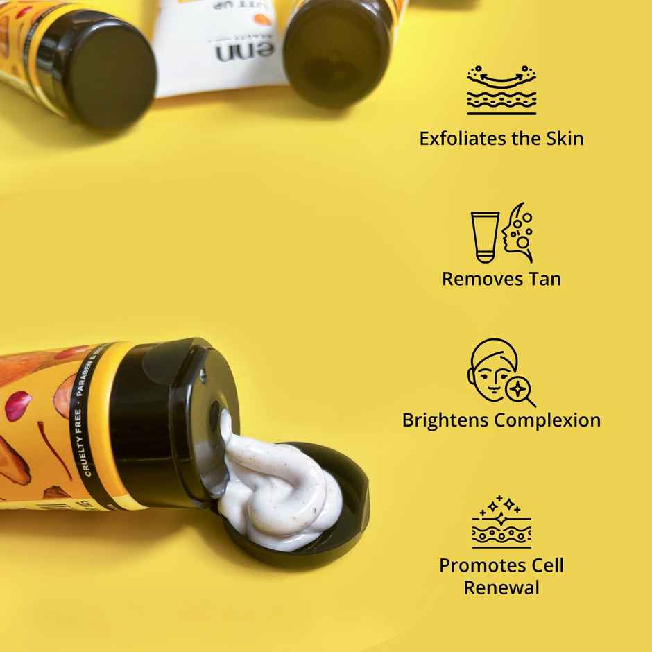 Enn Beauty Litt Up Ubtan Skin Brightening Face Scrub