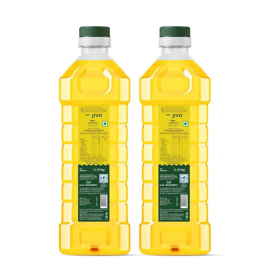 Jivo Cold Press Canola Oil Combo | Bottle