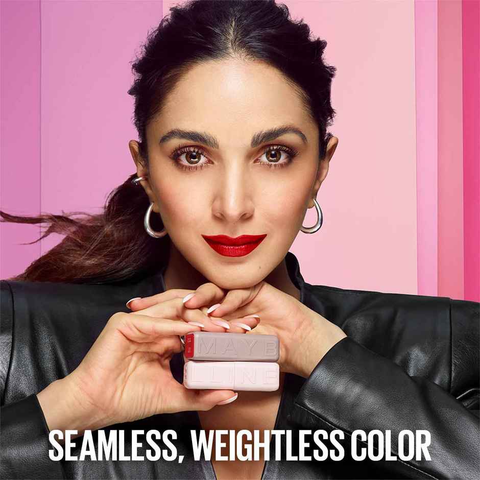 Maybelline New York Serum Lipstick | Matte | 8 Hr Hydrated Color | Mauve | 006 Hold The Door