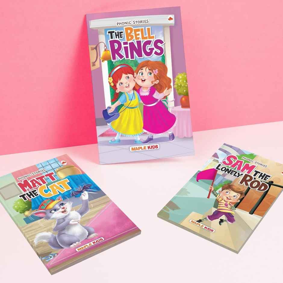 Phonic Reader (Illustrated) (Set of 6 Books) - Story Books for Kids