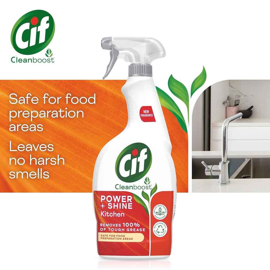 Cif Power And Shine Kitchen Cleaning Spray