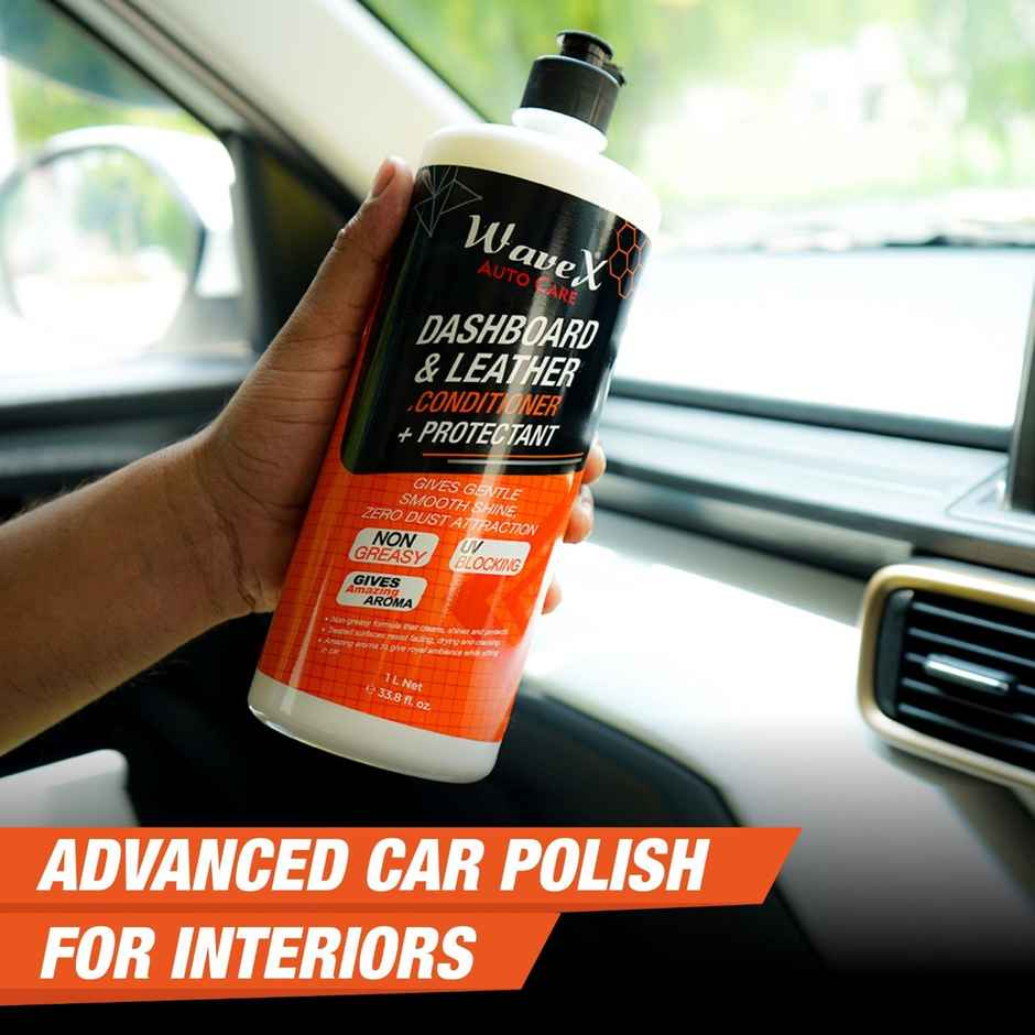 Wavex Leather Conditioner and Protectant for Car Dashboard Polish