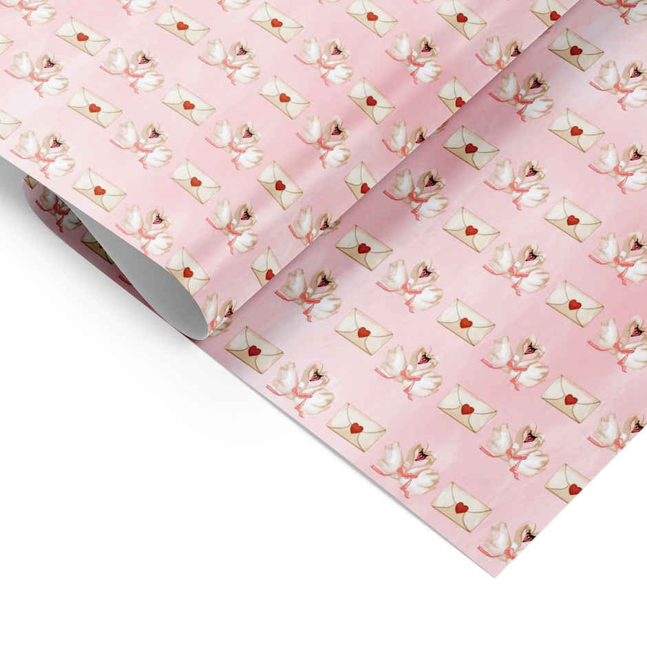 Tiger Notes Gift Wrap | Pink Swan