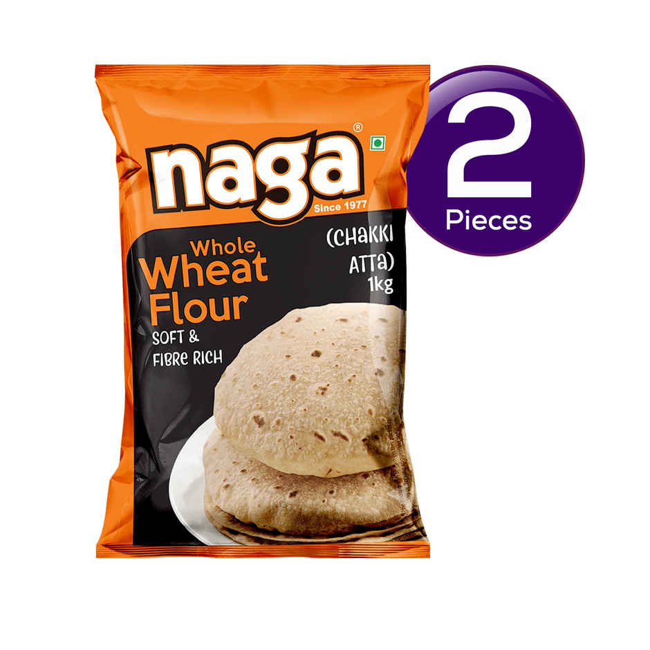 Naga Whole Wheat Atta Combo