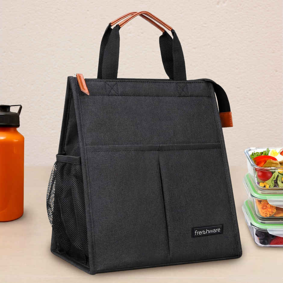 Frenchware Insulated Lunch Bag | Black