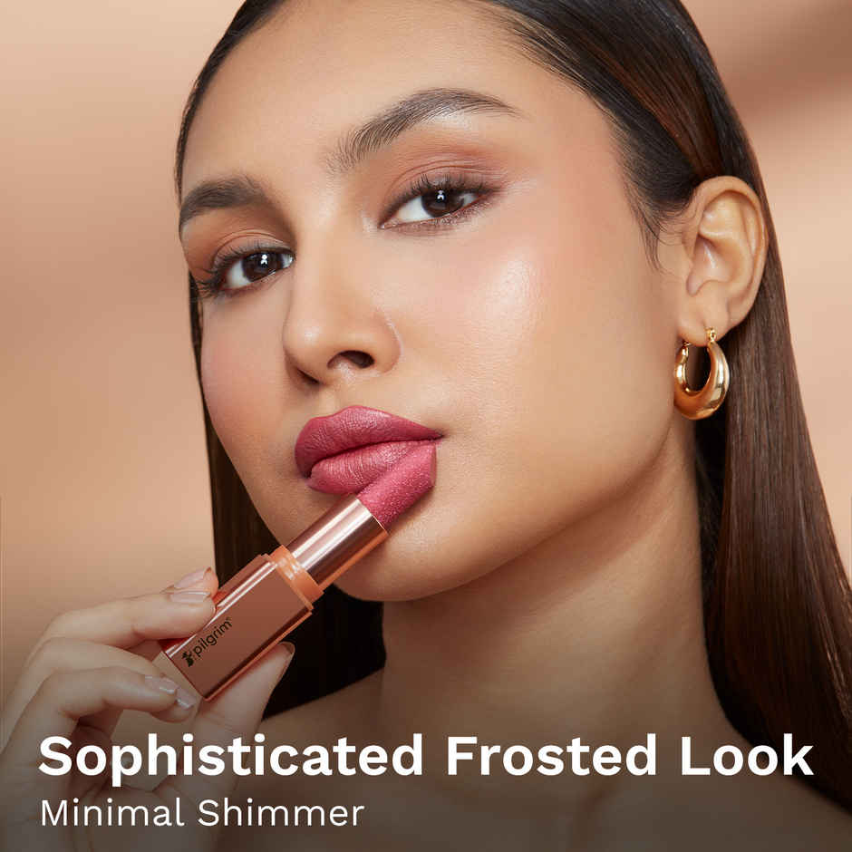 Pilgrim Dubai Luxe Lifestyle My Habibi 07 Glitter Lipstick For Women