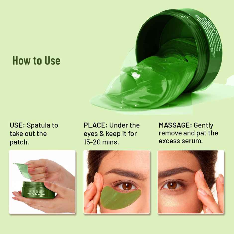 Swiss Beauty Hydra Eye Serum Patches With Aloe Vera