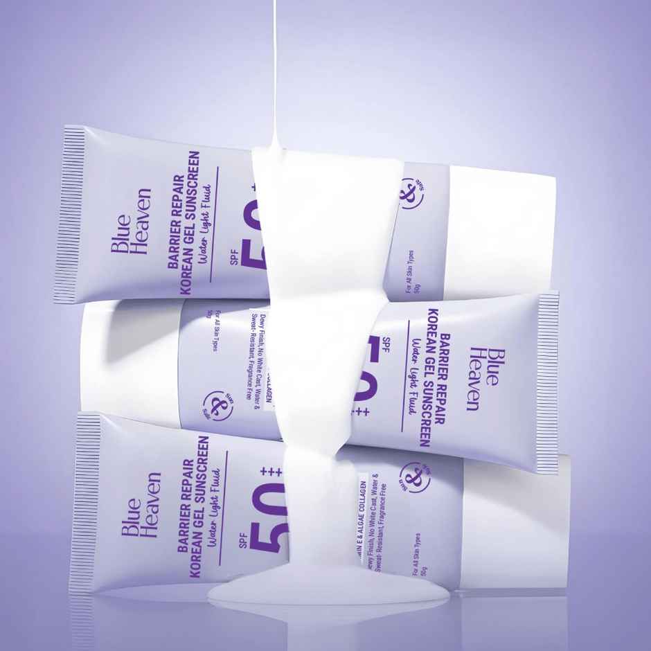 Blue Heaven Barrier Repair Korean Gel Sunscreen with SPF 50 PA++++