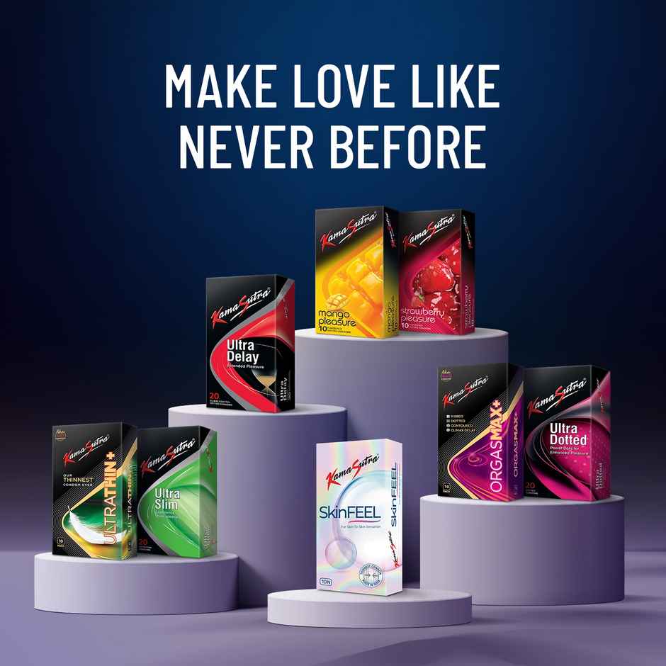 KamaSutra Longlast Condoms for Men | Safe & Comfortable