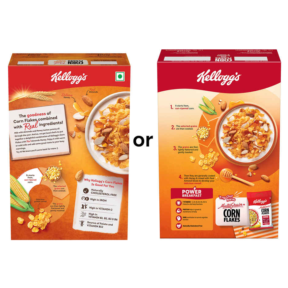 Kellogg's Almond and Honey Corn Flakes