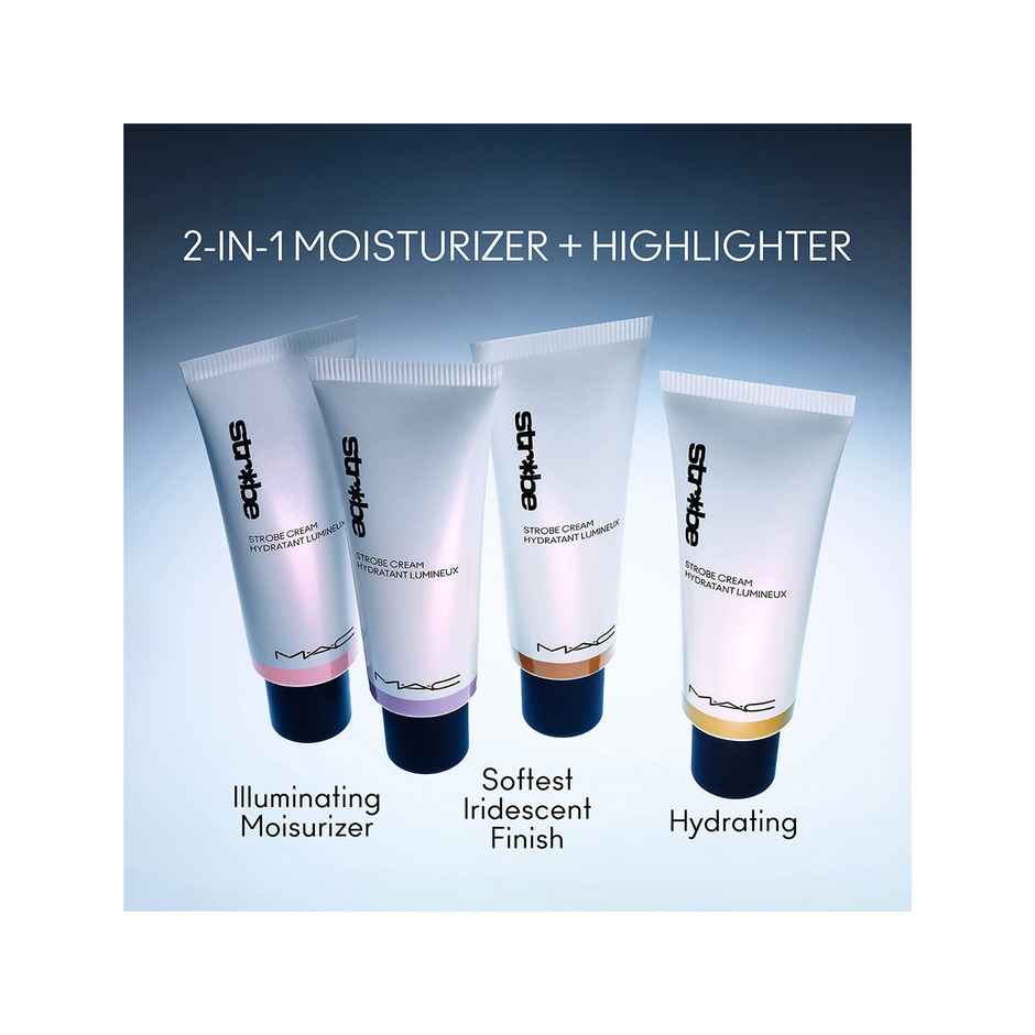 M.A.C Strobe Cream - Pinklite | Illuminating Moisturizer & Liquid Highlighter