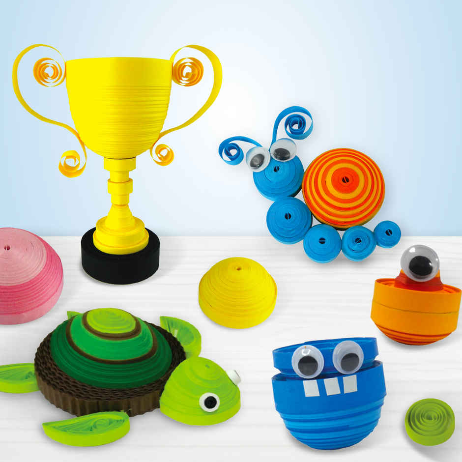 Imagimake Spyrosity - Super Quiller Kit | Paper Quilling Art Toy | Creative Craft Gift for Kids