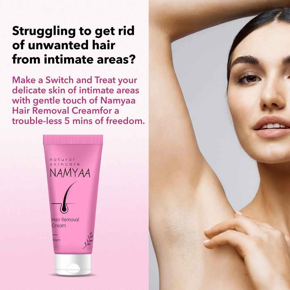 Namyaa Hair Removal Cream For Intimate Skin women