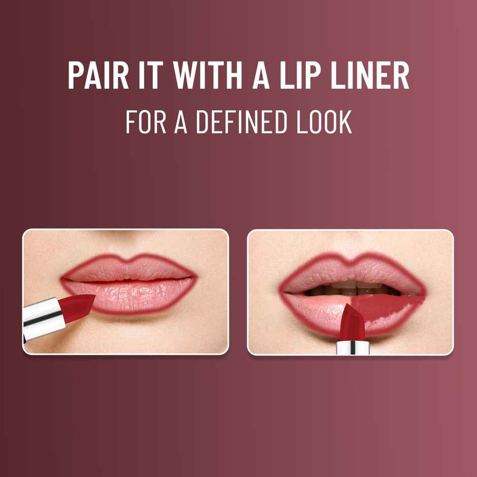 Swiss Beauty Pure Matte Lipstick | 229 Murphy Brown