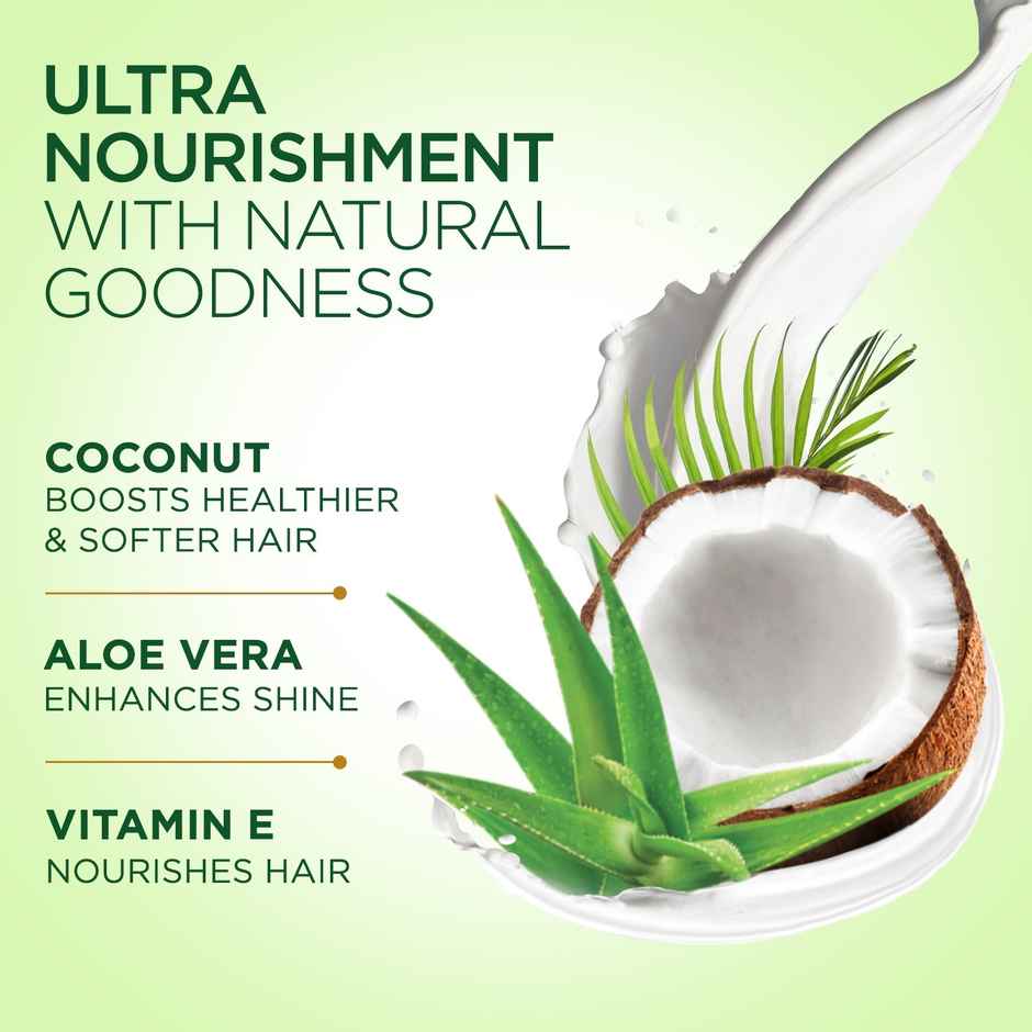 Parachute Advansed Coconut & Aloe Vera Hair Cream |Nourishes And Hydrates | 2X Shiner Hair