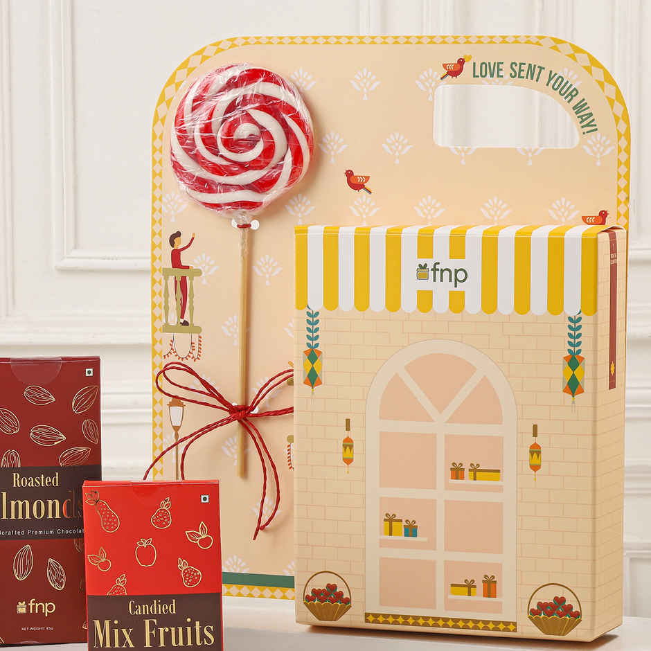 Sweet Treats & Love Delight Gift Hamper | FNP