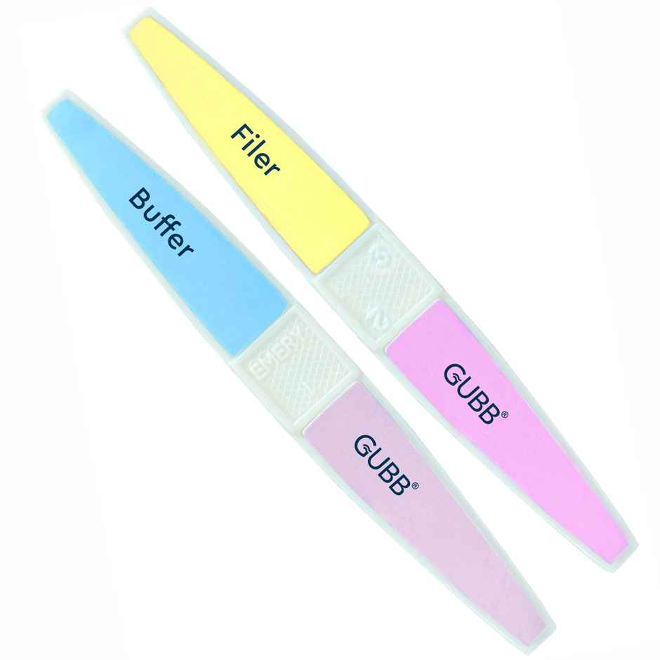 GUBB 4 Way Nail Buffer Shiner & Filer Set