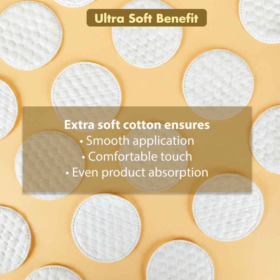 ENN Beauty Woven Cotton Pads Premium Cotton Soft Lint Free Absorbent
