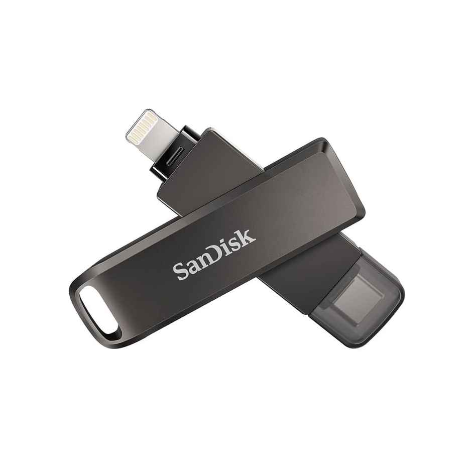 Sandisk 128 Gb Ixpand Usb 3.0 Flash Drive Luxe For Iphone & Android - Type C