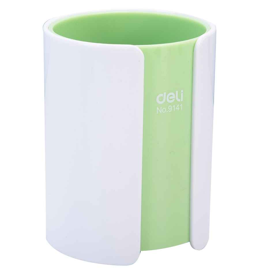 Deli E9141 Dual Color Pen Holder, Pen Stand, Assorted